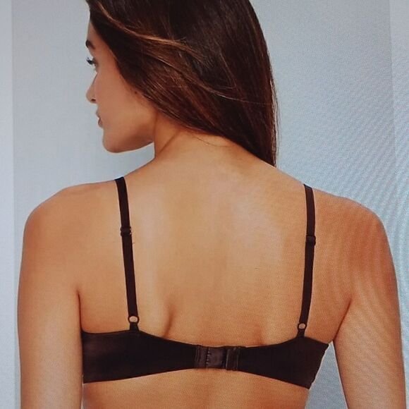 New 34C Maidenform Natural Boost Demi T-Shirt Underwire Bra Warm Cocoa  New - Picture 2 of 6